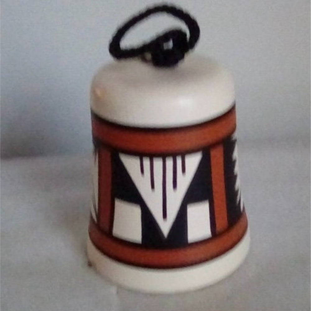 Native American Pottery Thunderbird Bell - Picture 2 of 7